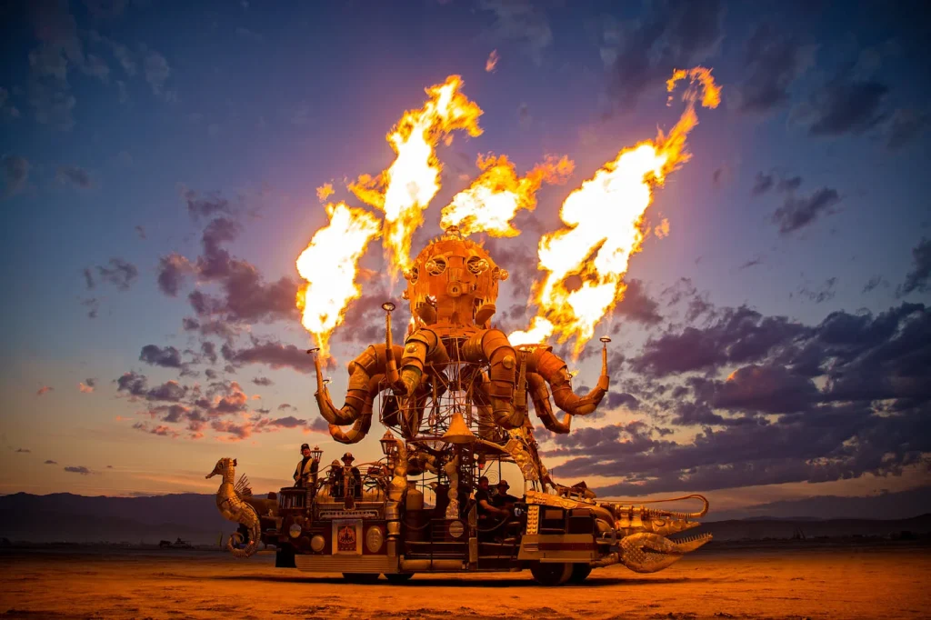 En eventos en vivo toda cuenta: El caso de Burning Man un festival de la&nbsp;contracultura